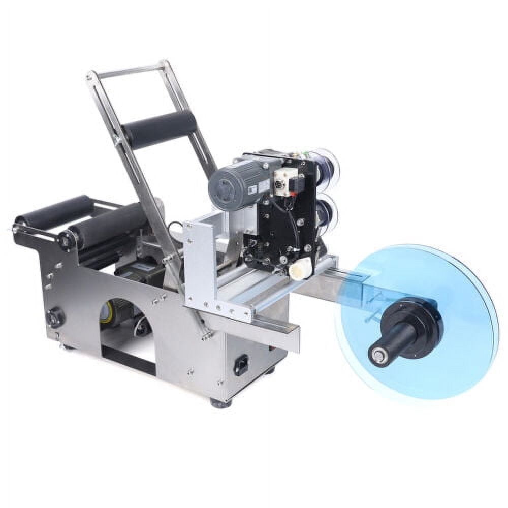 Semi-Automatic Round Bottle Labeling Machine, Coding Machine Label Makers Label