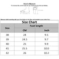 thumbnail image 7 of huanledash Women Summer Casual Hollow Cross Bandage Opened Toe Wedge Slippers Sandals Shoes, 7 of 7