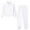 White, variant on Kids Tracksuit Athletic Sweatsuits Sets 2 Piece Long Sleeve Quarter Zip Basic Sweatshirts Jogger Set Fall Clothes Boys Outfits Size 8-9 Years