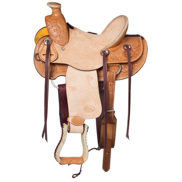 Tough1 Western Saddle Strings Laced Stirrups Winslow Youth 12" SR4042