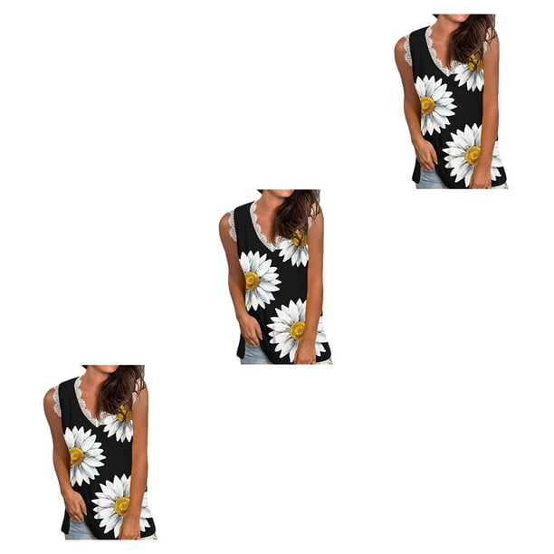 Qarigey Chaleco sin mangas para mujer, jersey holgado Sexy, camiseta sin mangas para vacaciones en la playa, Top básico de verano, ropa Type1 NO1