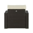 thumbnail image 3 of Serta Laguna Outdoor Arm Chair - Brown Wicker, 3 of 5