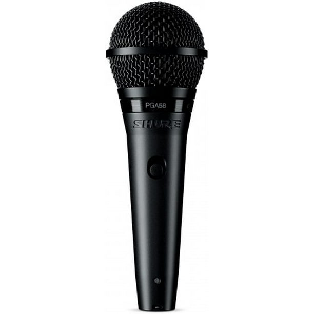 Shure PGA58 Microphone Vocal Dynamique avec Câble XLR-QTR