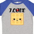 thumbnail image 4 of Inktastic Waffle Lover I Love Waffles Boys or Girls Toddler T-Shirt, 4 of 5