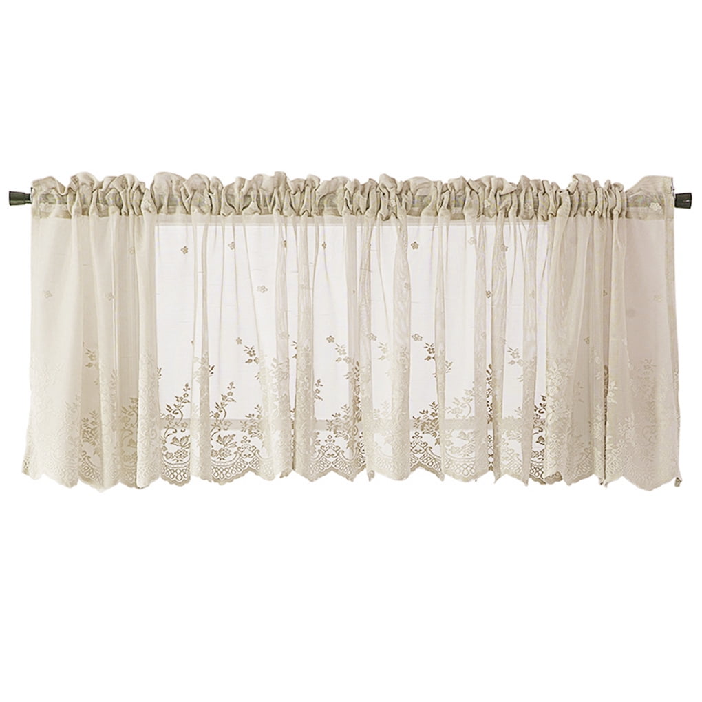 voile kitchen curtains