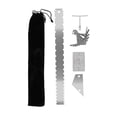 thumbnail image 1 of Guitar Measuring Tool Set, Guitar Chord Ruler Accurate  For Guitar Measuring Tools For Guitar Repair For Measuring Guitar String For Guitarist Silver, 1 of 8