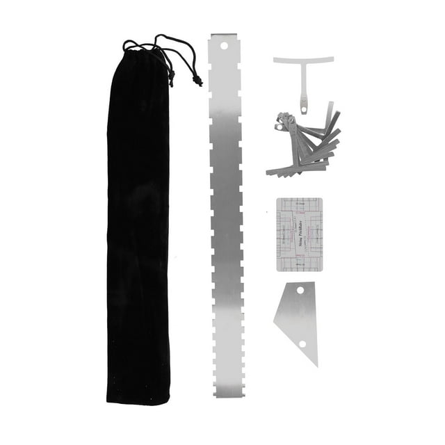 Guitar Measuring Tool Set, Guitar Chord Ruler Accurate For Guitar Measuring Tools For Guitar Repair For Measuring Guitar String For Guitarist Silver