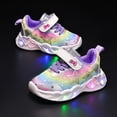 thumbnail image 5 of Gubotare Toddler Sneakers Toddler Shoes Kid Shoes with LED Light Up Shoes Toddler Sneakers Girl Shoes Light Up Shoes for Girls Boys Size 5.5 (Purple,5.5 Toddler), 5 of 6
