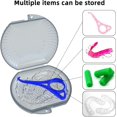 thumbnail image 4 of Retainer Case, ARGOMAX Aligner Case, Braces Box, 1 Piece Orthodontic Box (Gray)., 4 of 6