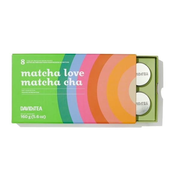 DAVIDsTEA Matcha love 8 tea sampler