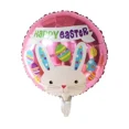 thumbnail image 2 of GRIND- Happy Easter Bunny Foil Balloons 3 Pack Pink Kids Party Decor Balloons, 2 of 3