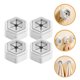 thumbnail image 2 of 4 Uds. Ganchos para toallas de cocina, soportes para toallas sin perforaciones, ganchos para toallas de mano montados en la pared, 2 of 5