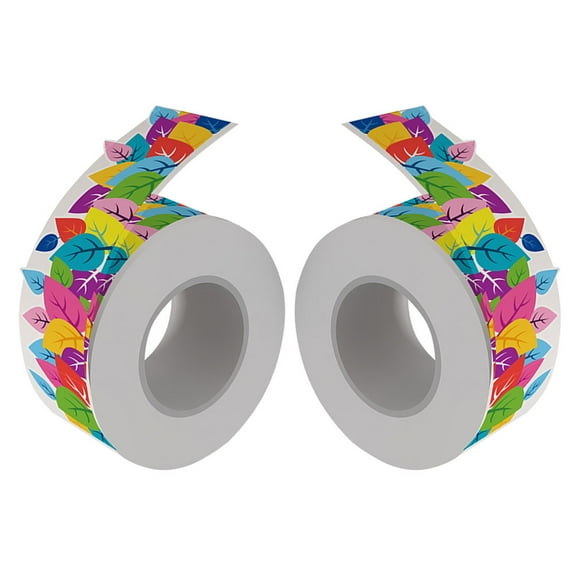 OFFIGAM Multi Color PVC Bulletin Board Border Trim Wear-Resistant Decor