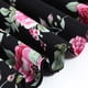 thumbnail image 5 of Vestidos Para Mujer Vestidos Midi Trendy Retro Casual Pullover Estampado Floral Erógeno Vestido Largo de Manga Corta Odeerbi ODB162784, 5 of 6