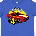 thumbnail image 4 of Inktastic Race Car 4th Birthday Boys Toddler T-Shirt, 4 of 5