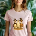 thumbnail image 5 of Funny Goose Halloween Shirt with Witch Hat, Ghost, and Pumpkin, CarolinaBlue, Size XL, 5 of 6