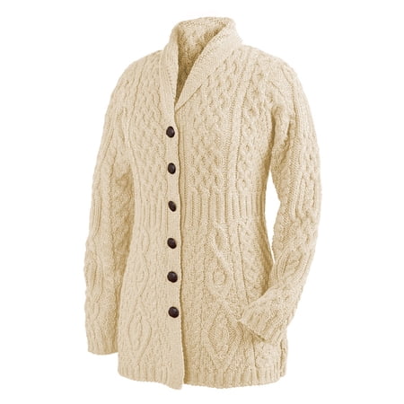 cardigan button shawl cable sweater down collar knit dialog displays option additional opens zoom