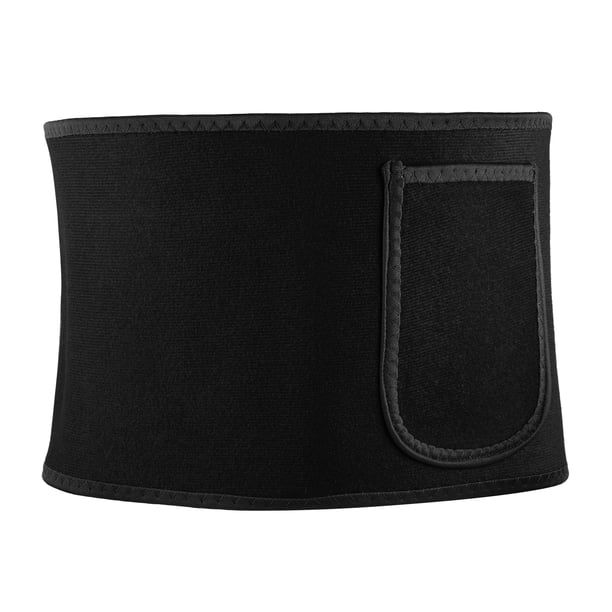 Cinturón recortador de cintura Unique Bargains Neopreno Negro 100x19cm