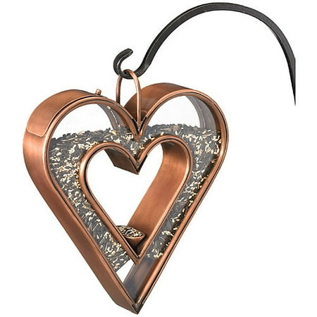 Good Directions Heart Fly-Thru Bird Feeder