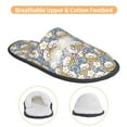 thumbnail image 3 of Fotbe Cute Rabbit Pantuflas Peludas para Mujer con Estampado, Zapatillas de Peluche, Zapatos de Invierno para Casa, Uso Interior y Exterior-Medium, 3 of 8