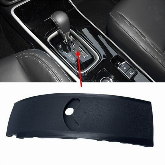 Furulu Gear Knob Slider Shift Lever Cover Panel Trim For Mitsubishi Outlander 2013-2021