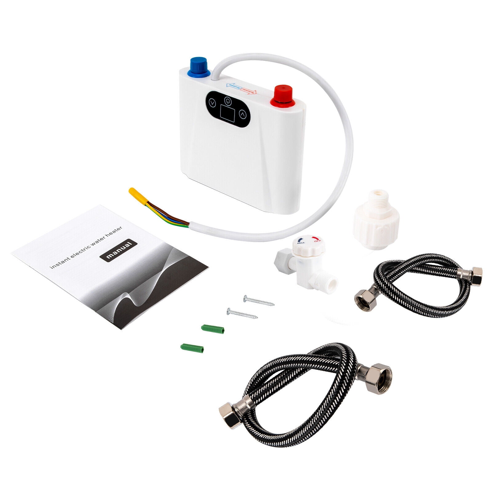 Electric Tankless Water Heater Endless Hot Water Instant Mini Smart Heater 220V