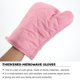 thumbnail image 3 of unbranded 1Par De Cocina Rosa De Poliéster Gruesas Resistentes A Altas Temperaturas Y Vapor, 3 of 6