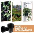 thumbnail image 3 of MERRYHAPY 20Ud Macetas Para Jardín Y Cultivo De Plantas En Interior Con Simple Y Negro, 3 of 7