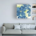 thumbnail image 3 of Chris Paschke 'Starlight Clematis II' Canvas Art, 3 of 3