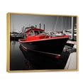 thumbnail image 2 of Designart "Port Harbor Forms II" Nautical & Beach Floater Framed Wall Decor, 2 of 7
