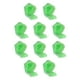 thumbnail image 1 of Jumpingount Bufandas cuadradas Pañuelo de gasa Accesorios sedosos Accesorio de fiesta Ropa de niños de jardín de infantes para representaciones Jade verde 60*60cm 10piezas, 1 of 6