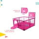 thumbnail image 4 of Corral para bebe con canasta basquet rosa 6.49 pulg YEI YI-CPBCCPK, 4 of 7