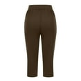 thumbnail image 5 of Simua Women's Capri Pants Summer Loose Yoga Pants Comfy Workout Cropprd Pants with Pockets, 5 of 7