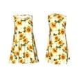 thumbnail image 7 of Haiem Light Green Plaid Sunflower for Women’s Summer Dresses – Casual Sleeveless Tank Loose Sundress, Lightweight Beach Dress, 7 of 7