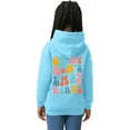 thumbnail image 5 of QITESHIPIN Big Kids Letter Print Pullover Hoodie Long Sleeve Popular Graphic Casual Comfortable Sweatshirt Sky Blue,3-4 Years, 5 of 6