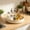 Beige#423, variant on 360° Rotating Storage Turntable with Stainless Steel Ball Bearings, Large Round Organizer Tray for Kitchen Spices, Bathroom Essentials, Snacks, and Fruit