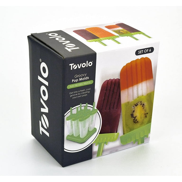 Tovolo Set of 5 Classic Ice Pop Molds