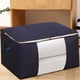 thumbnail image 4 of Contenedores de Almacenamiento con Tapa, Resistentes y con Asas Reforzadas, Bolsas Extra Grandes para Ropa, Bolso de Mano con Doble Cremallera para Ahorrar Espacio En Viajes., 4 of 6