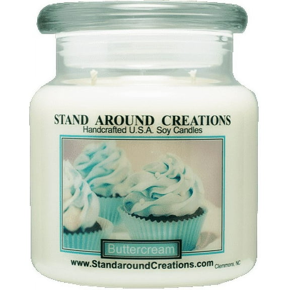 BUTTER CREAM APOTHECARY 16-OZ. ALL NATURAL SOY CANDLE