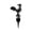 Black, variant on 2026 New Dual Purpose Metal Rooster Wine Stopper & Pour Spout, Enamel Animal Shaped Wine Bottle Pourer Sealer for Home Bar Dinner Party