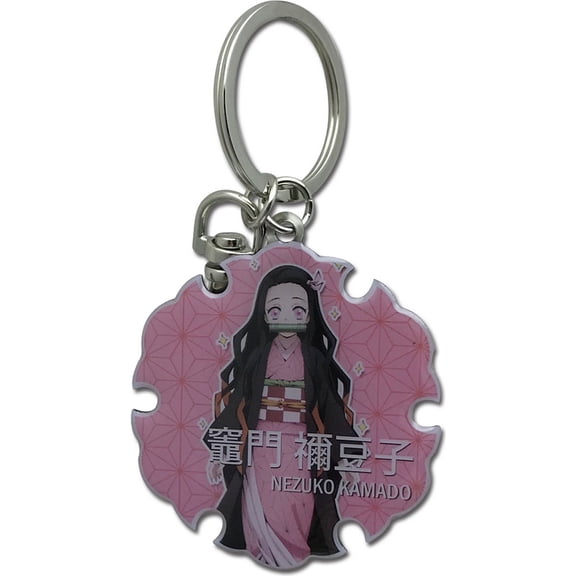 Key Chain - Demon Slayer - Nezuko Metal Keychain
