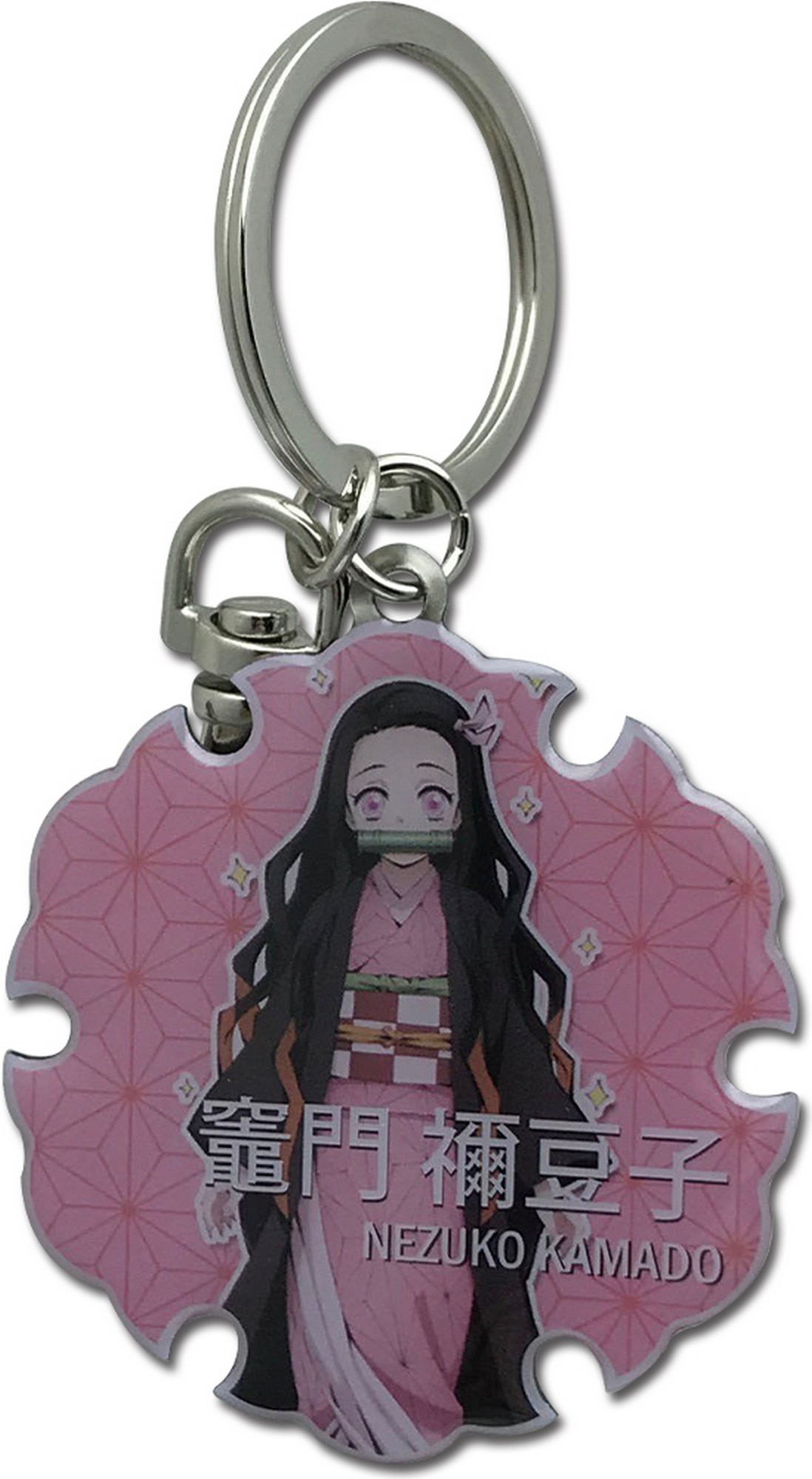 Key Chain - Demon Slayer - Nezuko Metal Keychain
