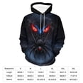 thumbnail image 7 of LAOLIUSN Novelty Long Sleeve Hoodie Funny Spider Graphic Sweatshirts S-4XL, 7 of 7