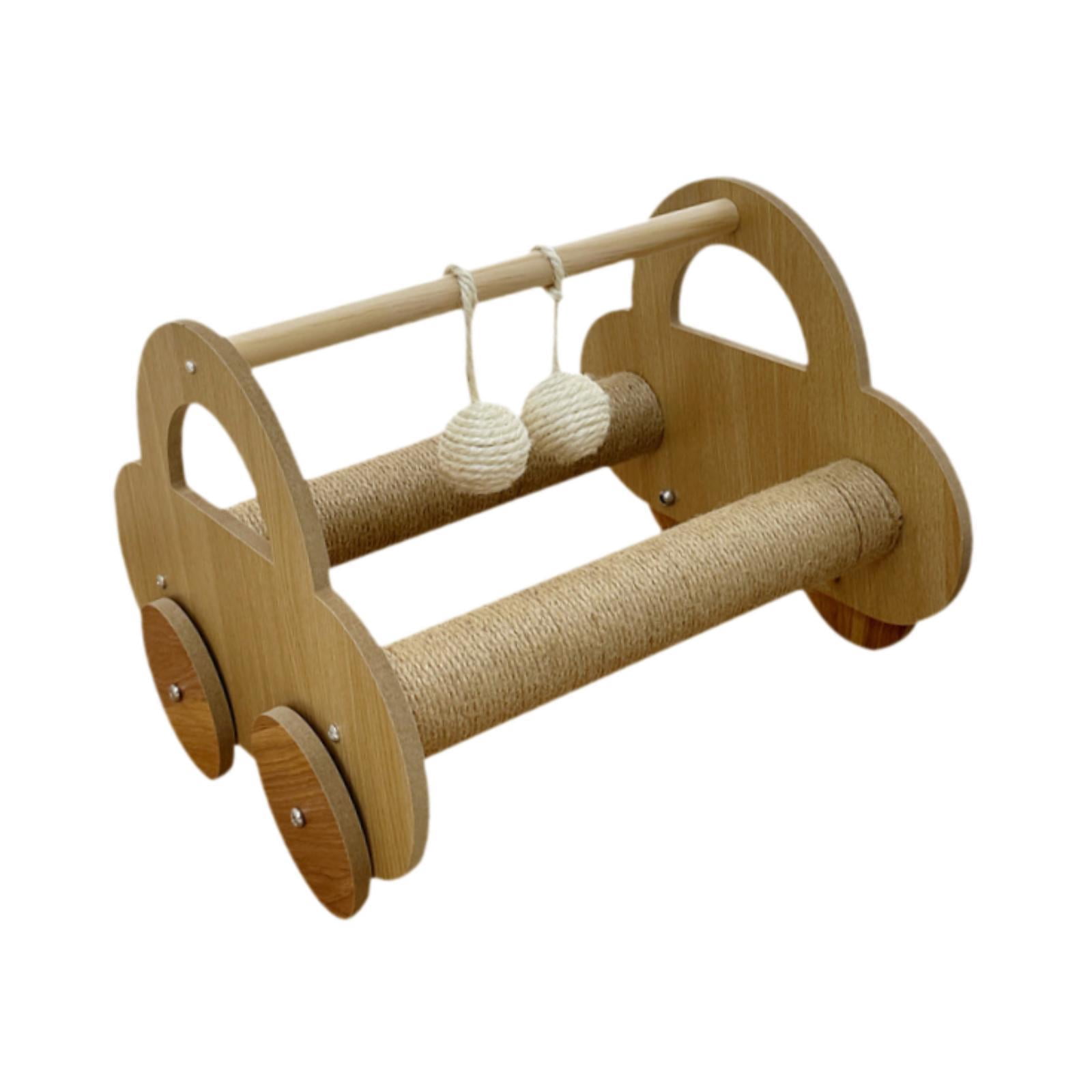 TOOYFUL Cat Scratcher Toy Pet Interactive Toy Sturdy Multifunctional with Sisal Ball Cat for Resting Playing Exercise