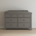 thumbnail image 4 of Child Craft Legacy Changing Table Topper, Converts Dresser to Changing Surface, Secure Fit, Chelsea Gray, 4 of 5