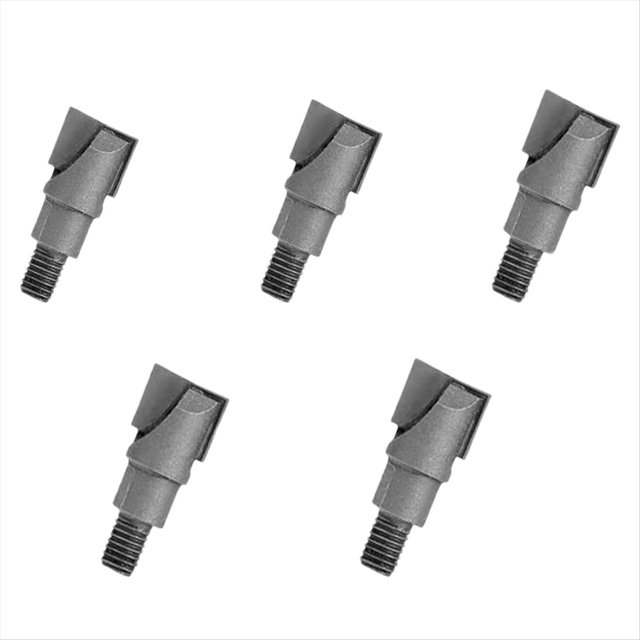 Kit de Apertura de Cerradura de Puerta, Herramienta para Instalar Cerraduras de Embutir con 5 Cortadores de Acero de Tungsteno para Puertas de Madera.