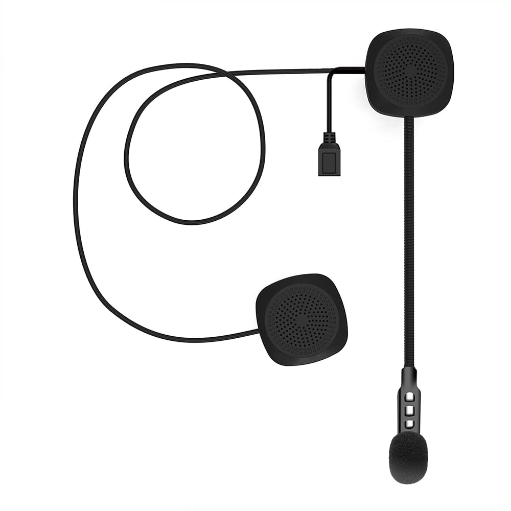 Bluetooth 5.0 Motorcycle Helmet Headset Wireless Stereo Earphone with Microphone 