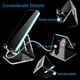 thumbnail image 5 of Soporte de acrílico para teléfono celular, soporte para teléfono portátil, soporte transparente para teléfono para escritorio, 5 of 6