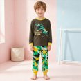thumbnail image 2 of HFHAPW Toddler Girl Boys Pajamas Set Kids PJs Fall Winter Sleepwear 2 Piece Long Sleeve Top and Pants Jammies, 2 of 8