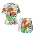thumbnail image 5 of Xecao Mushroom and Frogs print Swimsuit for women, Summer-ready, sporty style.Quick-dry fabric. Many sizes & colors., 5 of 9